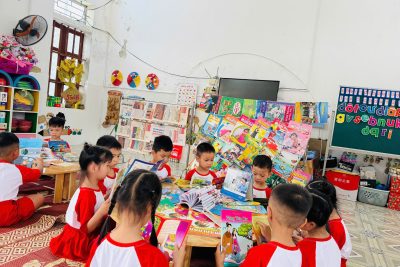 Ngày Hội Đọc Sách Của Các Con Trường Mầm Non Nam Điền